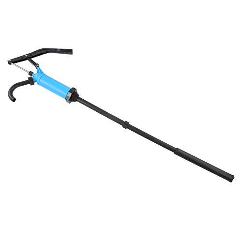 Fassfasspumpe mit Hebelwirkung, Fassfasspumpe mit Hebelwirkung, 132 Cm, Manuelle Fasshandpumpe mit Selbsteinstellendem Teleskopsiphon Zum Pumpen von Wasser, Öl, Kraftstoff von LiebeWH
