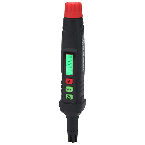 HT62 Digitales Thermometer Hygrometer Tragbare Temperatur Luftfeuchtigkeit Taupunkttester für Laboratorien, Industrie, Technik von LiebeWH