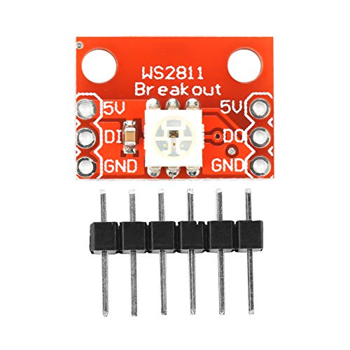 LiebeWH 5pcs WS2812 -Modul 0284844691 Board mit Unabhängiger Farbkontrolle für 5050 RGB LED LiebeWH 5pcs WS2812 -Modul 0284844691 Board mit Unabhängiger Farbkontrolle für 5050 RGB LED von LiebeWH