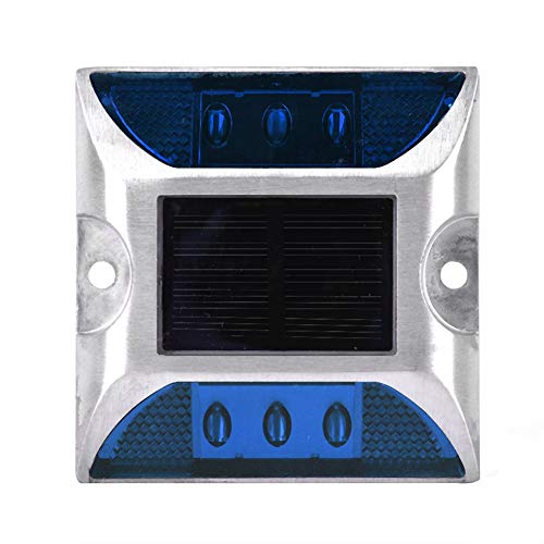 LiebeWH 6 LED-Solarenergie-Bodenmarkierungsleuchten Treppenstufe Pathway LED-Lampe Solar Bodenleuchte für Hinterhof Patio Garten Boden Auffahrt Gehweg Dock von LiebeWH