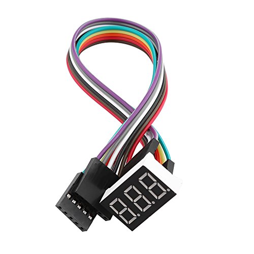 LiebeWH DC Motor Speed ​​Controller, 10V-55V PWM-Controller, 100 X 76 X 28 Mm, CW-CCW-Vorwärts- und Rückwärtsschalter, mit LED-Ziffernanzeige für Gebürstete Gleichstrommotor von LiebeWH