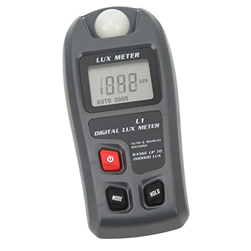 LiebeWH Digitaler Lichtmesser 0,1~20000 LX 0,01~20000 FC Handheld -Illuminanz -Tester mit Großem LCD Bildschirmdatum Retention Auto Shutdown Auto Ranging von LiebeWH