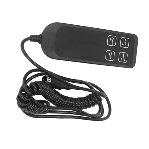 LiebeWH Elektrischer Stromschalter 4 Taste 5 Pin Liege Controller Elektrischer Sofa -Controller mit Hakendesign für von LiebeWH