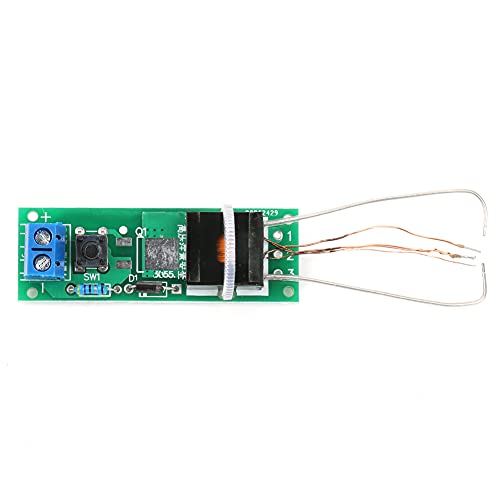 LiebeWH Hochspannung Impulsgenerator Frequenzzähler-Impulsgeneratoren DC 3-5 V 20 KHz-25 kHz Super-Arc-Impulszündungsspulenmodul Set LiebeWH Hochspannung Impulsgenerator Frequenzzähler-Impulsgeneratoren DC 3-5 V 20 KHz-25 kHz Super-Arc-Impulszündungsspulenmodul Set von LiebeWH