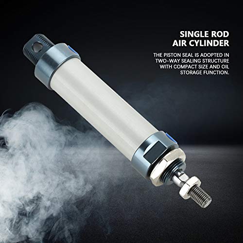 LiebeWH Luftzylinder Tragbare Doppelte Pneumatische Luftzylinderwirkung Pneumatischer Zylinder Mini Aluminium Legierung Kompakt 50 Mm Hub 25mm Burluftkompressorzylinder LiebeWH Luftzylinder Tragbare Doppelte Pneumatische Luftzylinderwirkung Pneumatischer Zylinder Mini Aluminium Legierung Kompakt 50 Mm Hub 25mm Burluftkompressorzylinder von LiebeWH