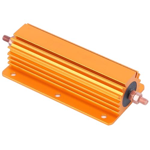 LiebeWH RX24 Widerstand 200W 1R Lastwiderstand Gold Aluminium -Hülle Widerstandskindmontagemontierte Last Widerstandsadapter für die Netzteilssensor -Stufe Audio LiebeWH RX24 Widerstand 200W 1R Lastwiderstand Gold Aluminium -Hülle Widerstandskindmontagemontierte Last Widerstandsadapter für die Netzteilssensor -Stufe Audio von LiebeWH