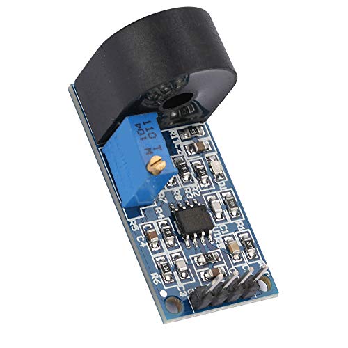 LiebeWH Wechselstromsensor-Modul-Stromtransformator 50A 5A Amperemeter-Sensorplatine Ein-Phasen-Stromtransformatormodul von LiebeWH