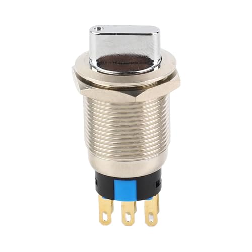 LiebeWH Wechselübertragungsschalter, Sichere Übertragung, 19 Mm Edelstahl, Switch, IP67 Selectable Switch (6 Fuß 2 Zahnräder) von LiebeWH