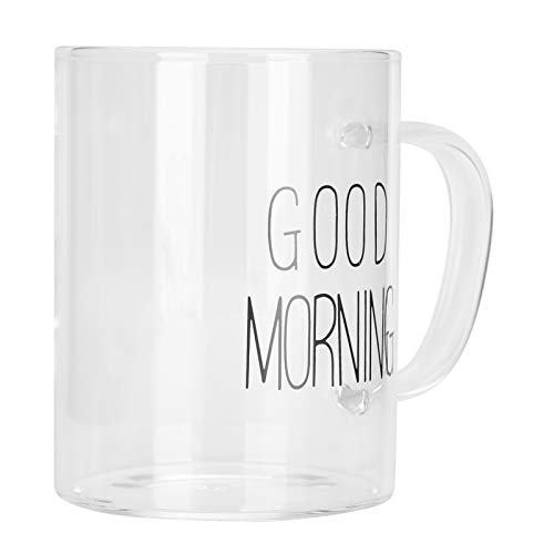 LiebeWH Wiederverwendbarer, Durchsichtiger Kunststoff-Wasserbecher, Kaffeebecher, 350 Ml, Transparenter Milchkaffeebecher mit Griff, Glas-Wasserbecher, Trinkgeschirr, Küchenutensilien LiebeWH Wiederverwendbarer, Durchsichtiger Kunststoff-Wasserbecher, Kaffeebecher, 350 Ml, Transparenter Milchkaffeebecher mit Griff, Glas-Wasserbecher, Trinkgeschirr, Küchenutensilien von LiebeWH