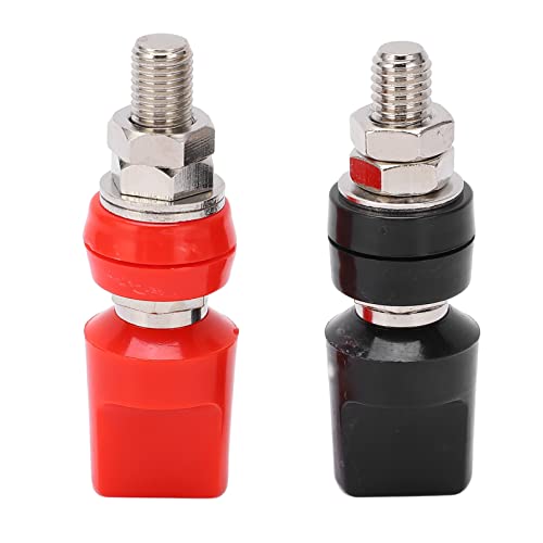 M8 Bindepfosten Large Current Terminal Connector 100A Junction Post Block Terminal Copper Terminal Binding Post mit 4 Mm Stecker für Elektronische Geräte von LiebeWH