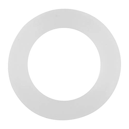 12-teilige O-Ring-Flachdichtung Unterlegscheibe Flachdichtung Weiße Silikon-O-Ring-Dichtscheiben für Balgschläuche (1") von LiebeWH