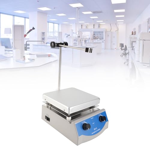 SH-3 3000 Ml Labor-Magnetrührer Große Heizplatte Magnetrührer mit Konstanttemperatur-Heizgerät Physikalische Maschine(EU Plug) von LiebeWH