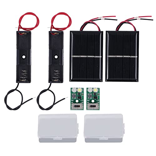 Solarlicht-Bedienpanel-Set, PCB-Solar-Controller-Platine mit Hoher Antriebseffizienz für 1,2 V NiMH-Akku von LiebeWH