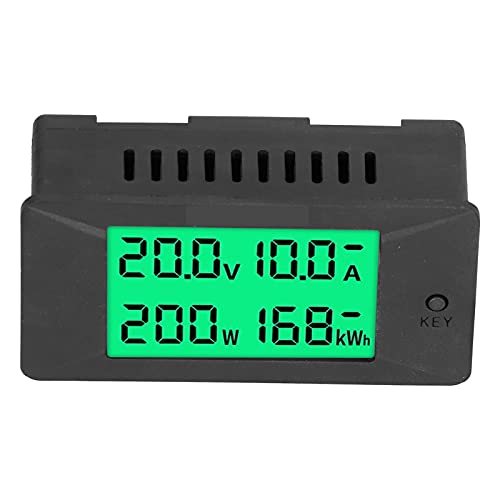 Voltmeter Strommesser Energiemesser DC 5-12V PZEM-025 Digitales LCD-Display Leistung Spannung Stromanzeige Volt Amper Meter von LiebeWH