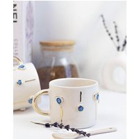 Eyedrops | Handgemacht Keramiktasse Kaffeetasse Handmade 24K Gold Geschenk Muttertag Valentinstag Geburtstag Mug Ceramic von LiebedeineTasse