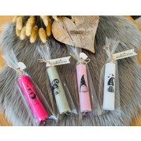 Fröhliche Weihnachtliche Wichtelkerze Mit Herz, Auf Wunsch Schön Verpackt in Folie, Viele Verschiedene Kerzenfarben Zur Wahl von LiebensWertigkeit