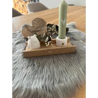 Glücksbärchen Set Mit Kerze Glücksbärchen Set Mit Kerze von LiebensWertigkeit