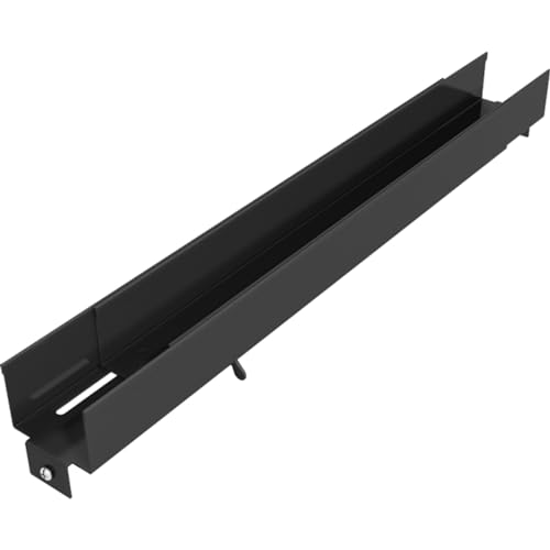 Liebert Kabelorganizer horizontal, Seitenkanal 20-33 Zoll, Schwarz von Vertiv