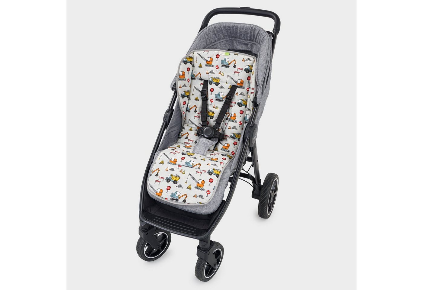 Liebes von priebes Kinderwagen-Sitzauflage KONRAD Sitzauflage für Kinderwagen und Buggy mit Klettverschluss von Liebes von priebes