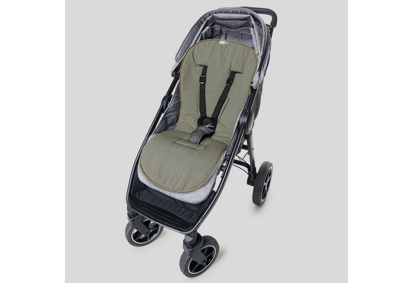 Liebes von priebes Kinderwagen-Sitzauflage MATHILDA COOLAIR Kinderwagen Buggysitzauflage Funktionsstoff atmungsa von Liebes von priebes