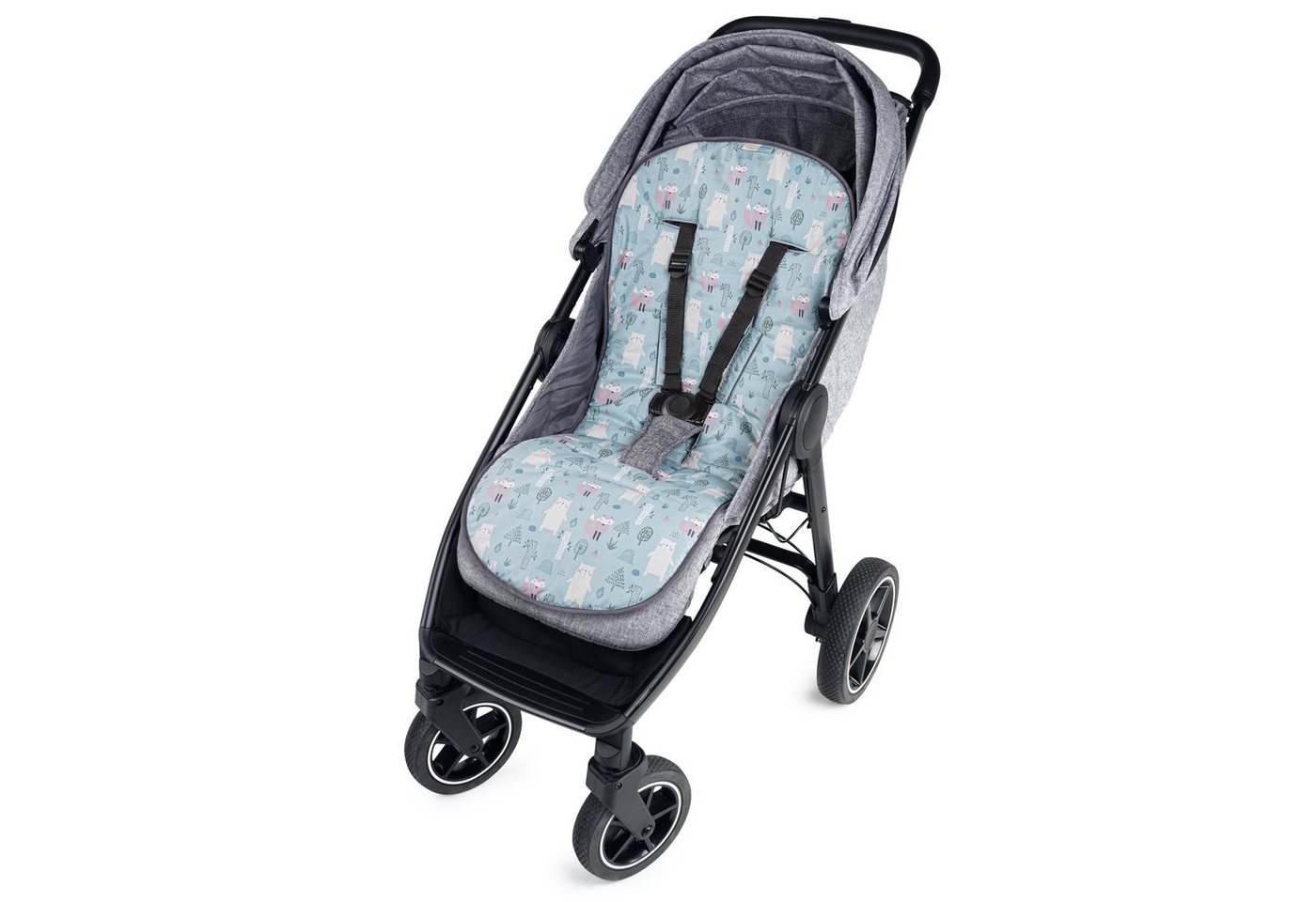 Liebes von priebes Kinderwagen-Sitzauflage MATHILDA COOLAIR Kinderwagen Buggysitzauflage Funktionsstoff atmungsa von Liebes von priebes