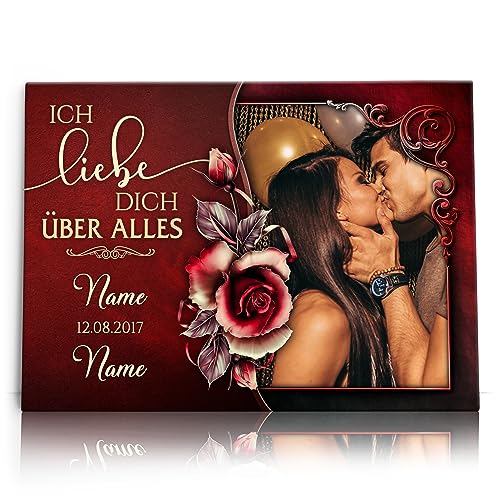 Liebesleinwand Das sind wir Fotoleinwand: Ich Dein, Du mein | Leinwandbildmit Foto, Namen und Datum | Wandbild gestalten | Jahrestag Geschenk für Frau Freundin Mann Freund Liebesleinwand Das sind wir Fotoleinwand: Ich Dein, Du mein | Leinwandbildmit Foto, Namen und Datum | Wandbild gestalten | Jahrestag Geschenk für Frau Freundin Mann Freund von Liebesleinwand