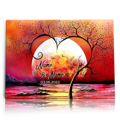 Liebesleinwand Personalisierte Geschenke | Leinwandbild Geschenk für sie und ihn zum Geburtstag, Hochzeitstag, Jahrestag gestalten | Romantische Abendsonne Liebesleinwand Personalisierte Geschenke | Leinwandbild Geschenk für sie und ihn zum Geburtstag, Hochzeitstag, Jahrestag gestalten | Romantische Abendsonne von Liebesleinwand