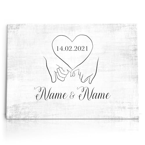 Liebesleinwand Personalisiertes Leinwandbild gestalten | Geh mit mir | Geschenk zum Jahrestag, Hochzeitstag, Verlobung, Hochzeit | Leinwandbild gestalten mit Namen und Datum Liebesleinwand Personalisiertes Leinwandbild gestalten | Geh mit mir | Geschenk zum Jahrestag, Hochzeitstag, Verlobung, Hochzeit | Leinwandbild gestalten mit Namen und Datum von Liebesleinwand