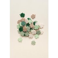 Moderne Tischdeko Silvester Konfetti Kleeblätter | Nachhaltig Und Wiederverwendbar Deko Glitzer Streudeko Moderne Tischdeko Silvester Konfetti Kleeblätter | Nachhaltig Und Wiederverwendbar Deko Glitzer Streudeko von Liebesnaht