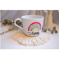 Personalisierte Tasse // Regenbogen Personalisiertes Geschenk Personalisierte Tasse // Regenbogen Personalisiertes Geschenk von LiebevollVonLu