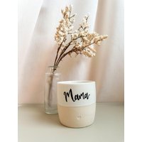 Personalisierte Tasse Mit Namen || Steingutbecher Personalisiert von LiebevollVonLu