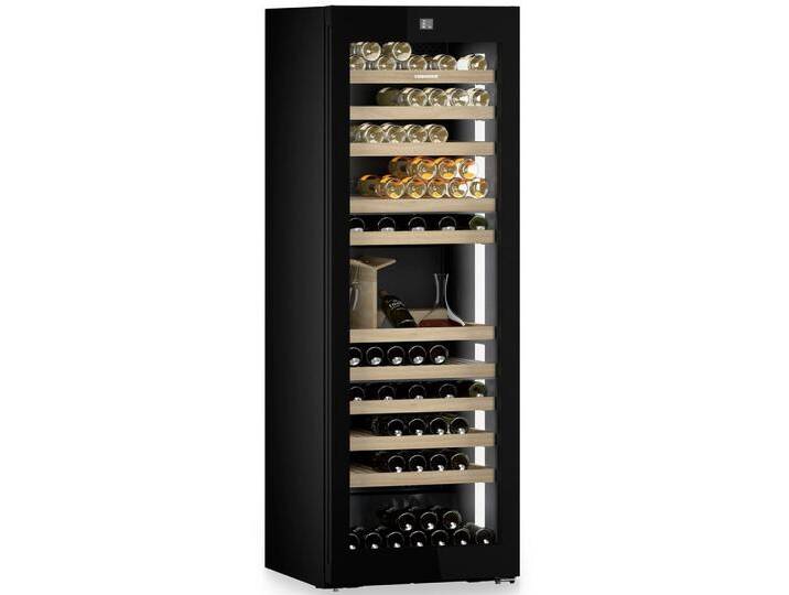LIEBHERR Weintemperierschrank WPgbi 7483_994615051 , F (A-G), silber (eh19), B:69,7cm H:201,3cm T:76,4cm, Weinkühlschränke von Liebherr