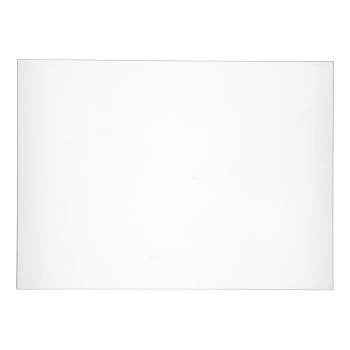 Liebherr 7271460 Glasplatte Abdeckplatte Glasabdeckung Glasscheibe Einlageboden Einlegeboden Innenraumablage Boden Scheibe Glasboden Platte 452x330mm Gefrierschrank KühlGefrierKombination von Liebherr