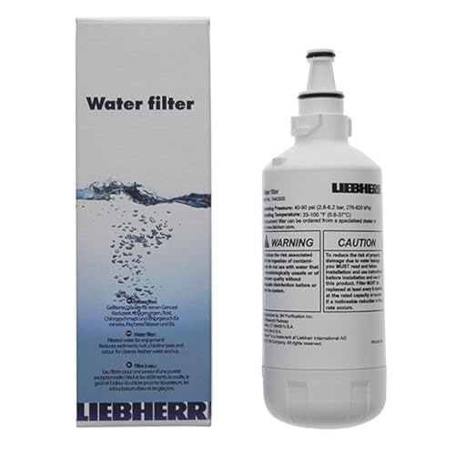 Liebherr 7440000 und 744000200 Kühlschrank-Wasserfilter OEM, weiß, klein Liebherr 7440000 und 744000200 Kühlschrank-Wasserfilter OEM, weiß, klein von Liebherr