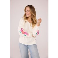 Lieblingsstück Strickpullover "AminaL", mit Stickerei am Ärmel von Lieblingsstück