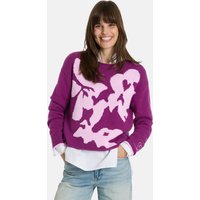Lieblingsstück Strickpullover "SaraiL" mit Blumenmuster von Lieblingsstück