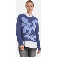 Lieblingsstück Strickpullover "SaraiL" mit Blumenmuster von Lieblingsstück