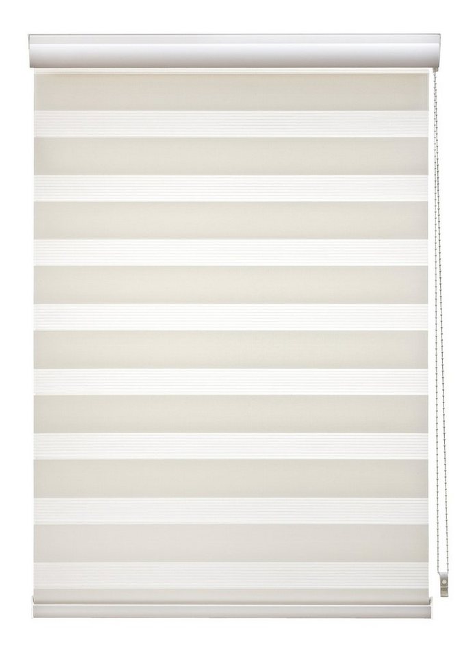 Doppelrollo Duo-Rollo mit Blende, Liedeco, Lichtschutz, verschraubt von Liedeco