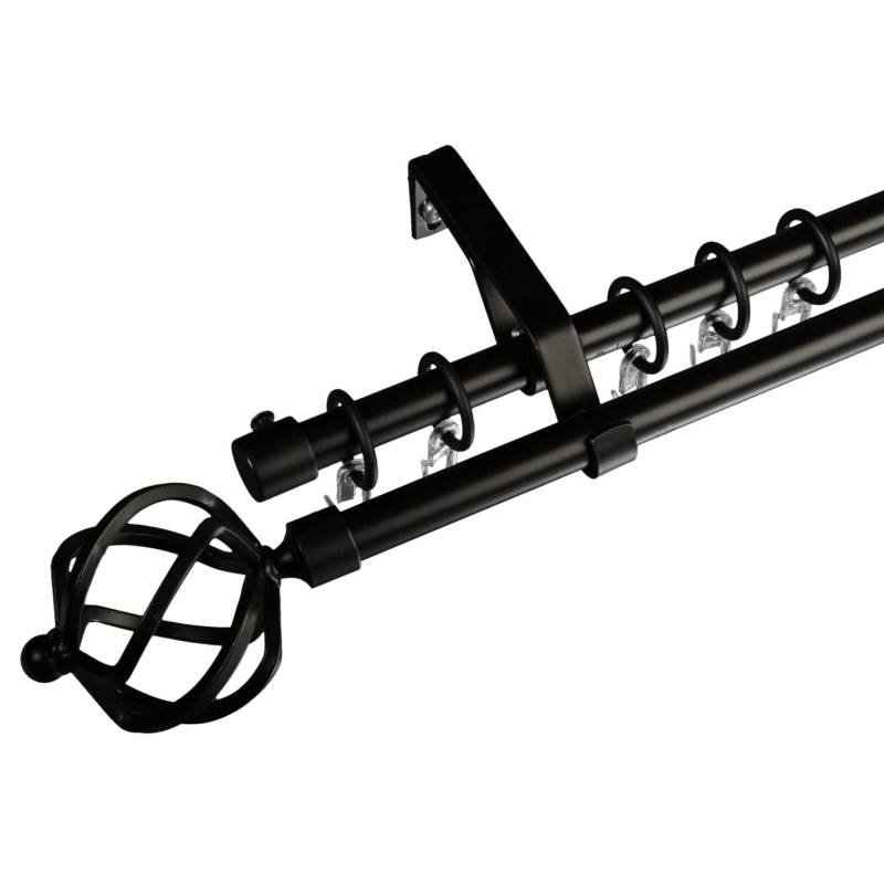 Gardinenstange Landhaus Helena 16 mm Stilgarnitur von Liedeco