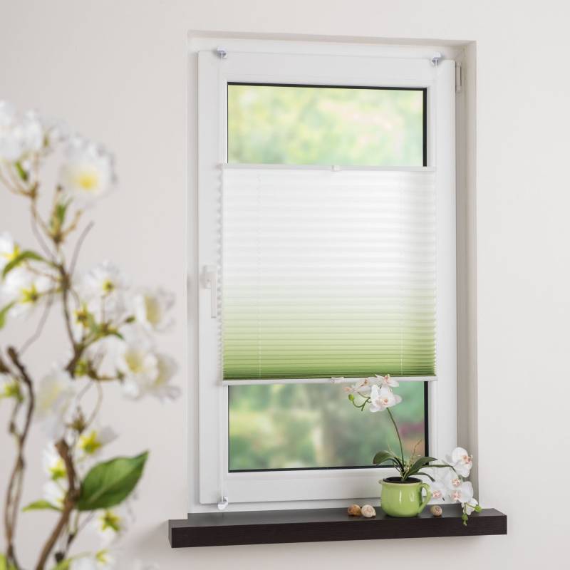 Klemmfix-Plissee Farbverlauf, verspannt Klemmfix-Plissee Farbverlauf, verspannt von Liedeco