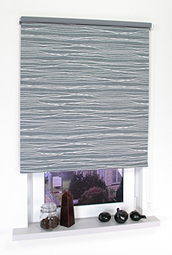 Liedeco® Rollo, Fenster Rollo, Kettenzug-Rollo / 102 x 180 cm (Breite x Höhe), Sahara/Stoff mit Dekor, Verdunkelnd, Abdunkelnd, Blickdicht/Variable Montage möglich von Liedeco