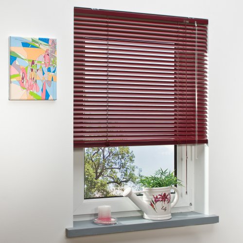 Liedeco | Aluminium-Jalousie | Bordeaux B100cm x H220cm von Liedeco