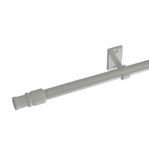 Liedeco Cafehausstange, Scheibenstange 12 mm| Florida weiß | ausziehbar 85-135 cm Liedeco Cafehausstange, Scheibenstange 12 mm| Florida weiß | ausziehbar 85-135 cm von Liedeco