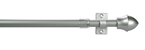 Liedeco Cafehausstange, Scheibenstange | El Paradiso silber-matt| ausziehbar 85-135 cm Liedeco Cafehausstange, Scheibenstange | El Paradiso silber-matt| ausziehbar 85-135 cm von Liedeco