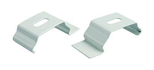 Liedeco Decken- Wandträger für Klemmfix-Duo-Rollo | weiß | 2 Stück von Liedeco