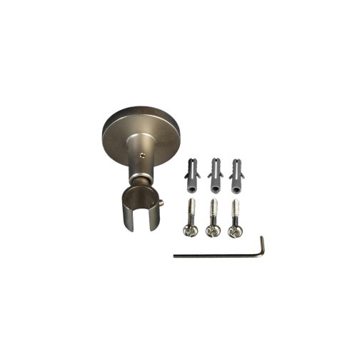 Liedeco Deckenträger für Gardinenstangen 5,5 cm Landhaus, ø 16 mm, 1 Stk chrom matt Liedeco Deckenträger für Gardinenstangen 5,5 cm Landhaus, ø 16 mm, 1 Stk chrom matt von Liedeco