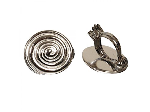 Liedeco Donauklammern 'Motiv Schnecke' für Gardinenstangen silber matt Liedeco Donauklammern 'Motiv Schnecke' für Gardinenstangen silber matt von Liedeco