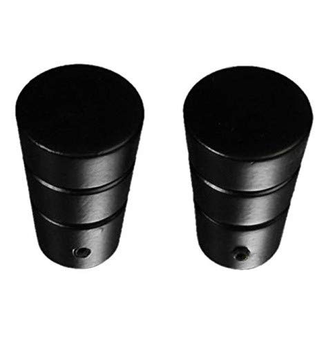 Liedeco Endstück für Gardinenstangen Concav mit Rille Landhaus, ø 16 mm, 2 Stk schwarz Liedeco Endstück für Gardinenstangen Concav mit Rille Landhaus, ø 16 mm, 2 Stk schwarz von Liedeco