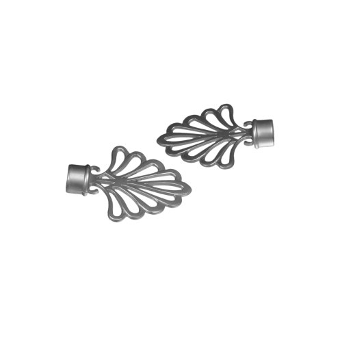 Liedeco Endstück für Gardinenstangen Fächer Landhaus, ø 16 mm, 2 Stk chrom matt Liedeco Endstück für Gardinenstangen Fächer Landhaus, ø 16 mm, 2 Stk chrom matt von Liedeco
