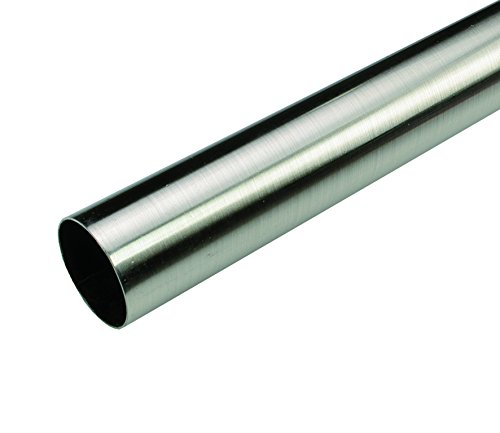 Liedeco Gardinenstange, Stilrohr 28 mm ø | Edelstahl-Optik | 200 cm Liedeco Gardinenstange, Stilrohr 28 mm ø | Edelstahl-Optik | 200 cm von Liedeco